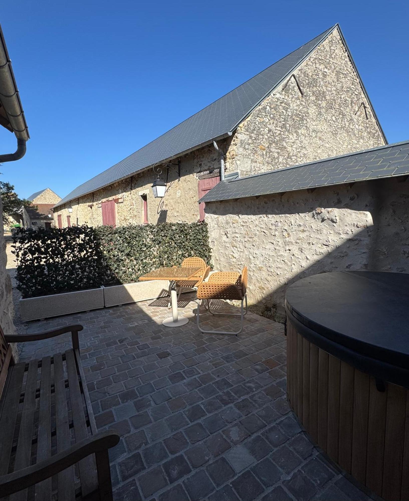 Le Cottage Maisonnette Dans Corps De Ferme Ollainville Экстерьер фото